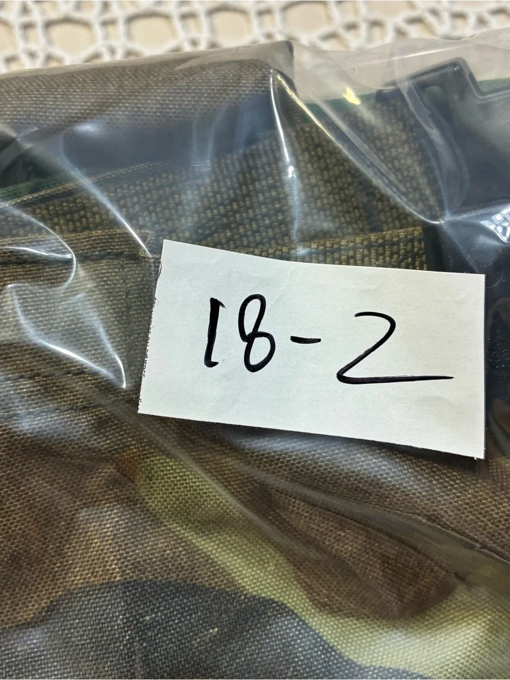 Military Issue Raleigh Industries Protective Ensemble Carrying Bag Woodland Camo